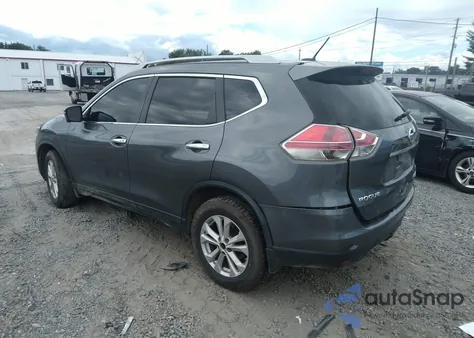 2014 Nissan Rogue Sv z USA, uszkodzony, nr VIN 5N1AT2MV3EC871117